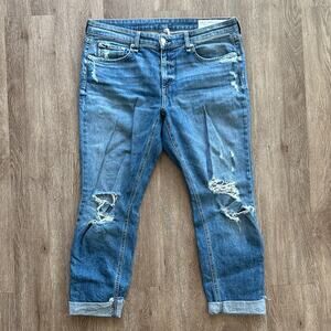 Rag & Bone Dre Slim Boyfriend Distressed Jeans‎ Size 29